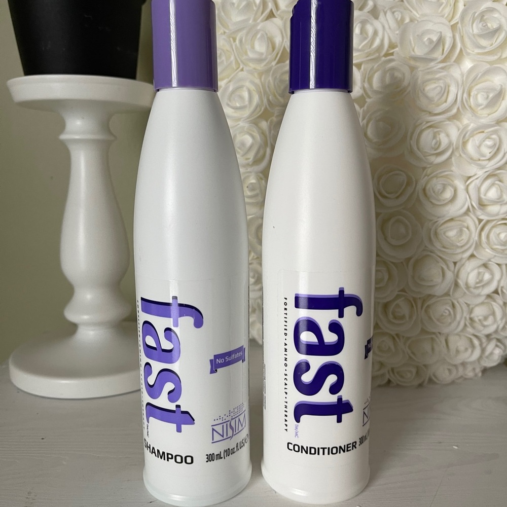 Fast shampoo and conditioner